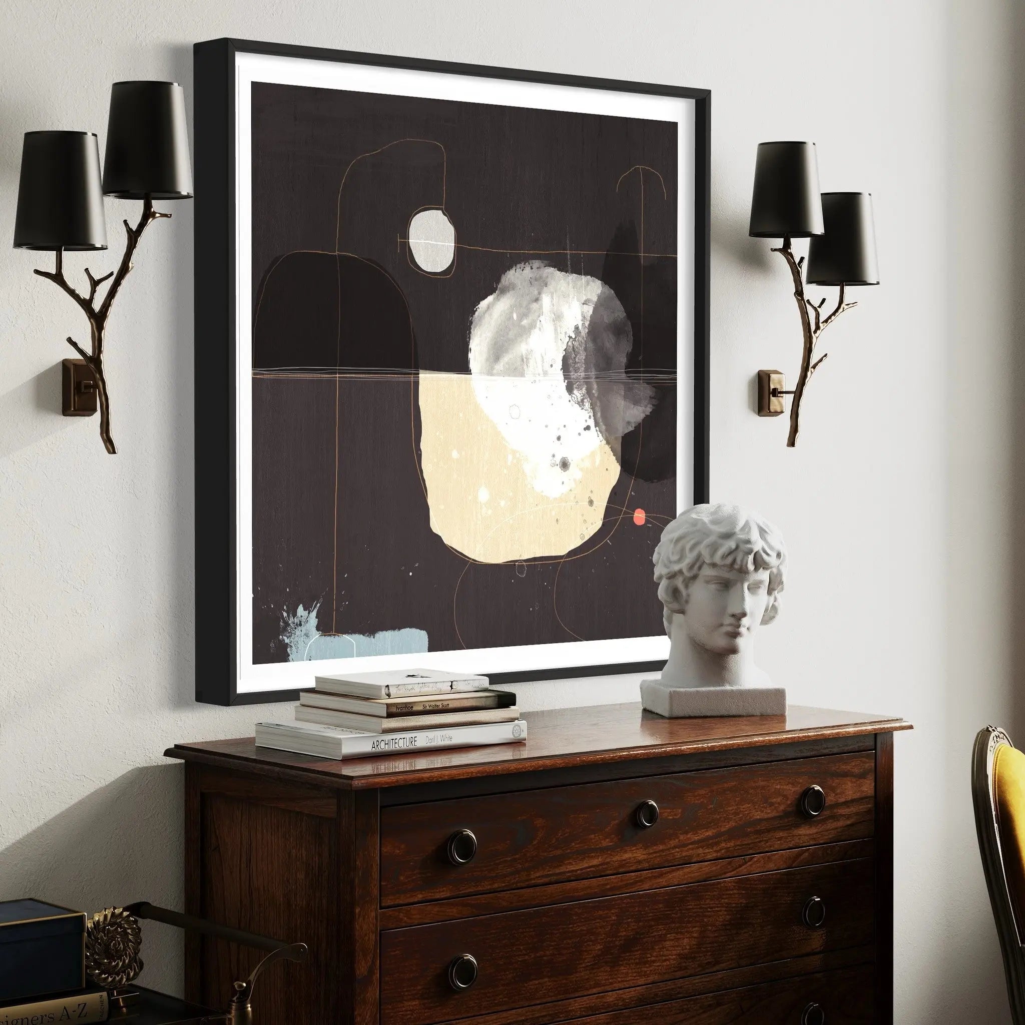 Lingua Franca by Alejandro Franseschini showcased in a designer room setting