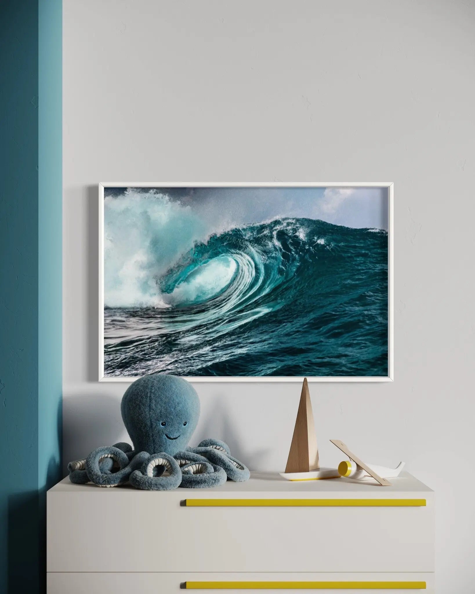 Teahuppo at The Line by Stephan Debelle featured in an elegant interior space