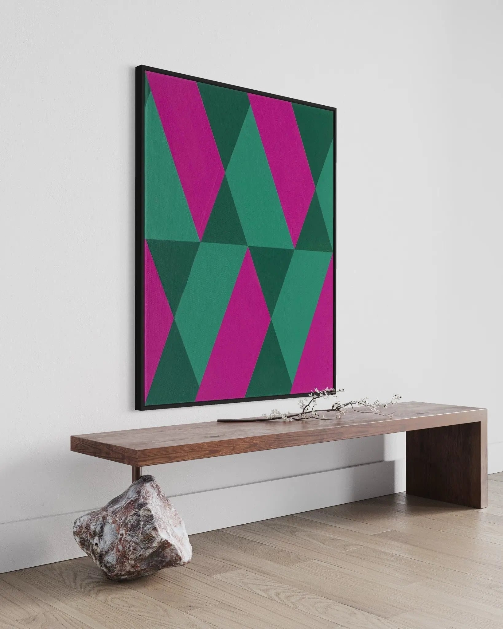 Assembly 05 by Rodrigo Martin showcased in a designer room setting