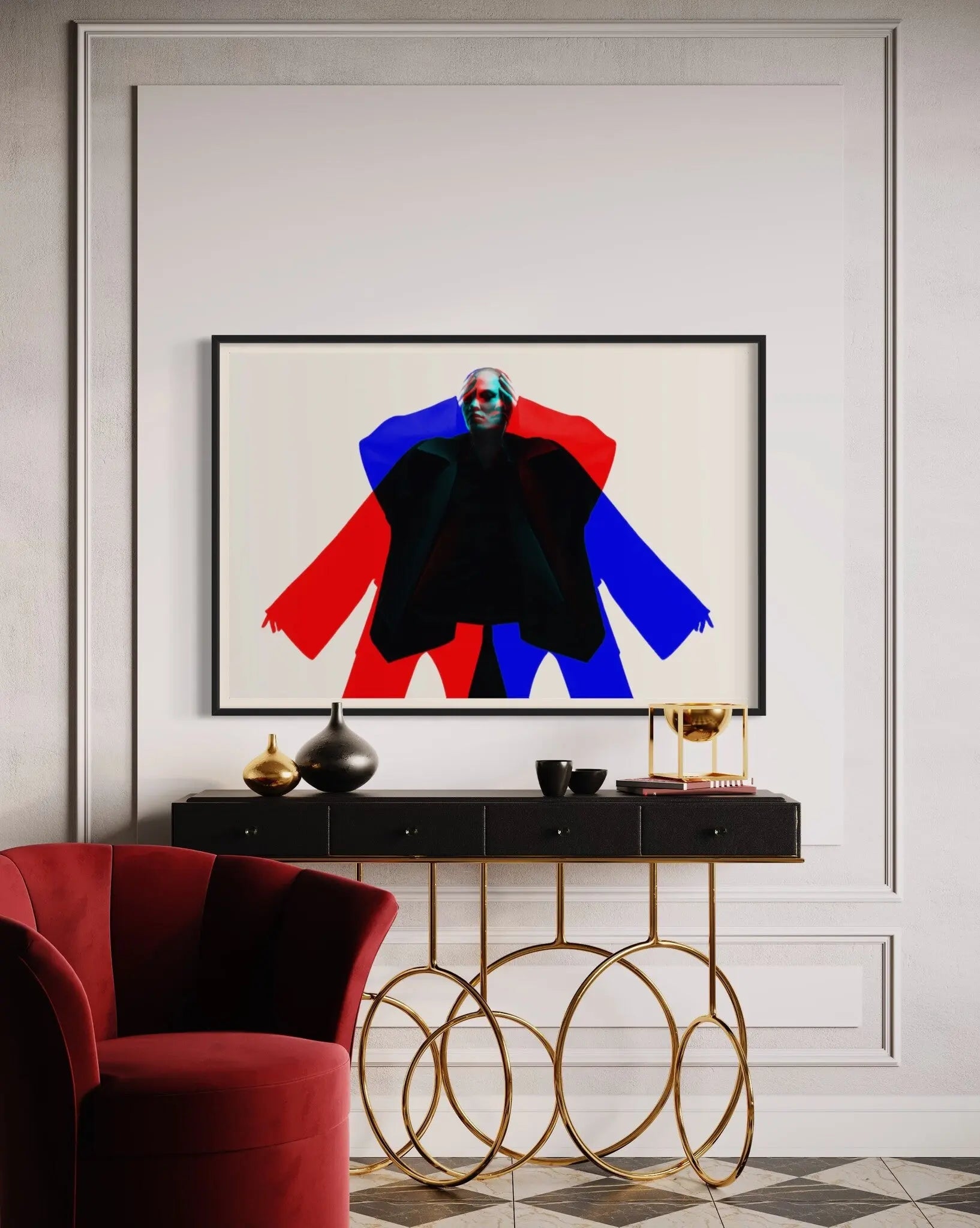 Influence by Alejandro Franseschini presented in a curated interior design