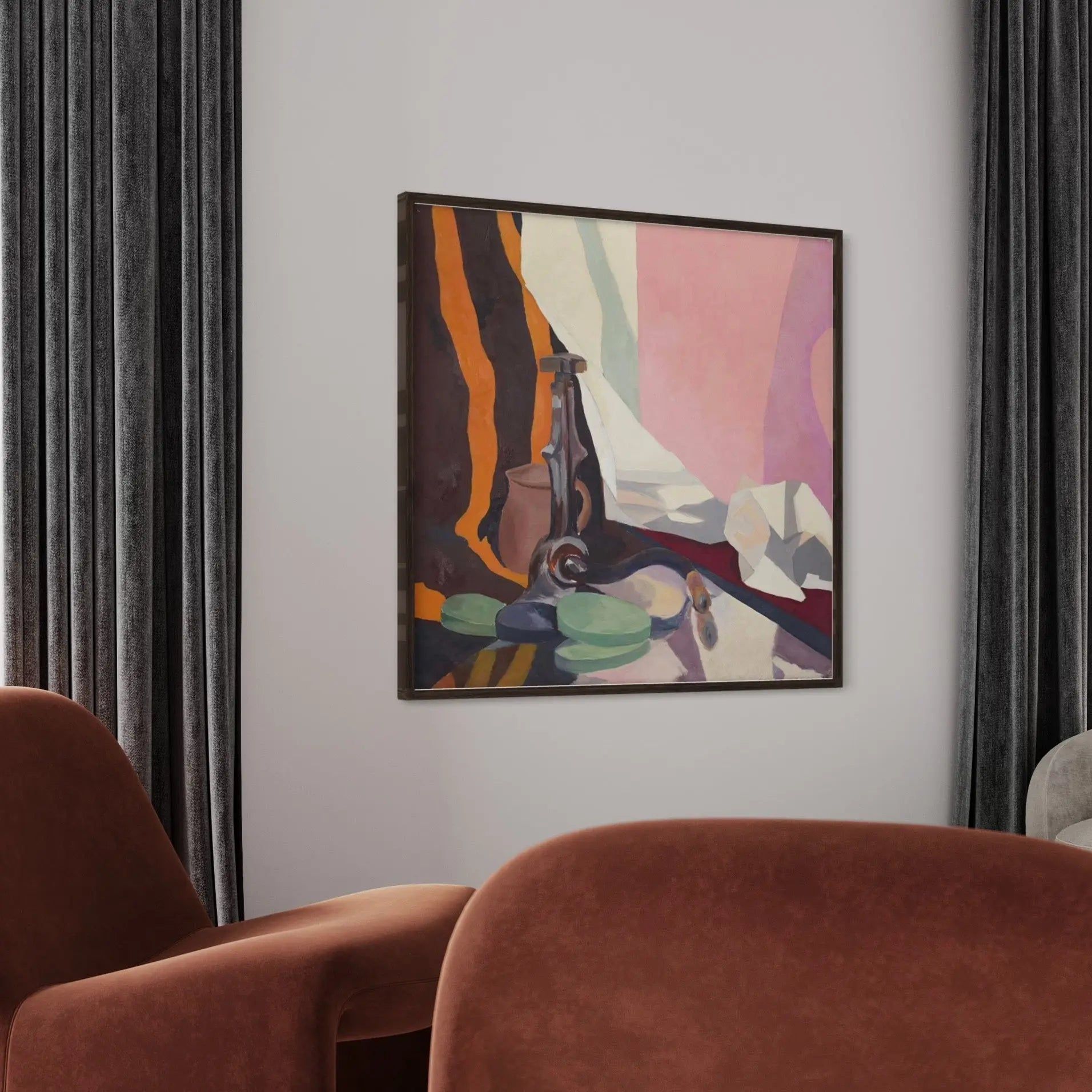 Summer Shades by Encarnacion Portal Rubio showcased in a designer room setting