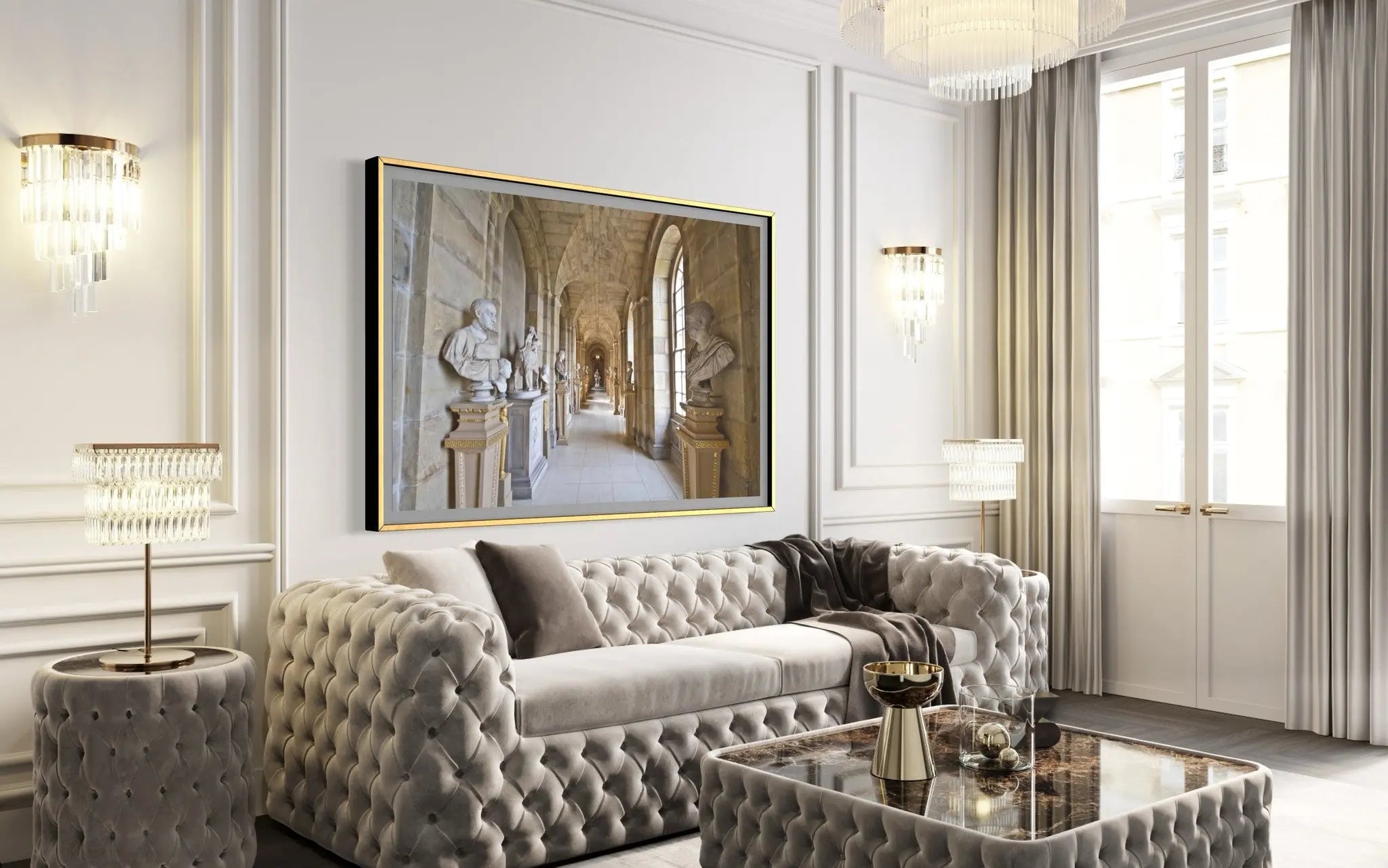 Castle Howard by Michael Beckwidth showcased in a designer room setting