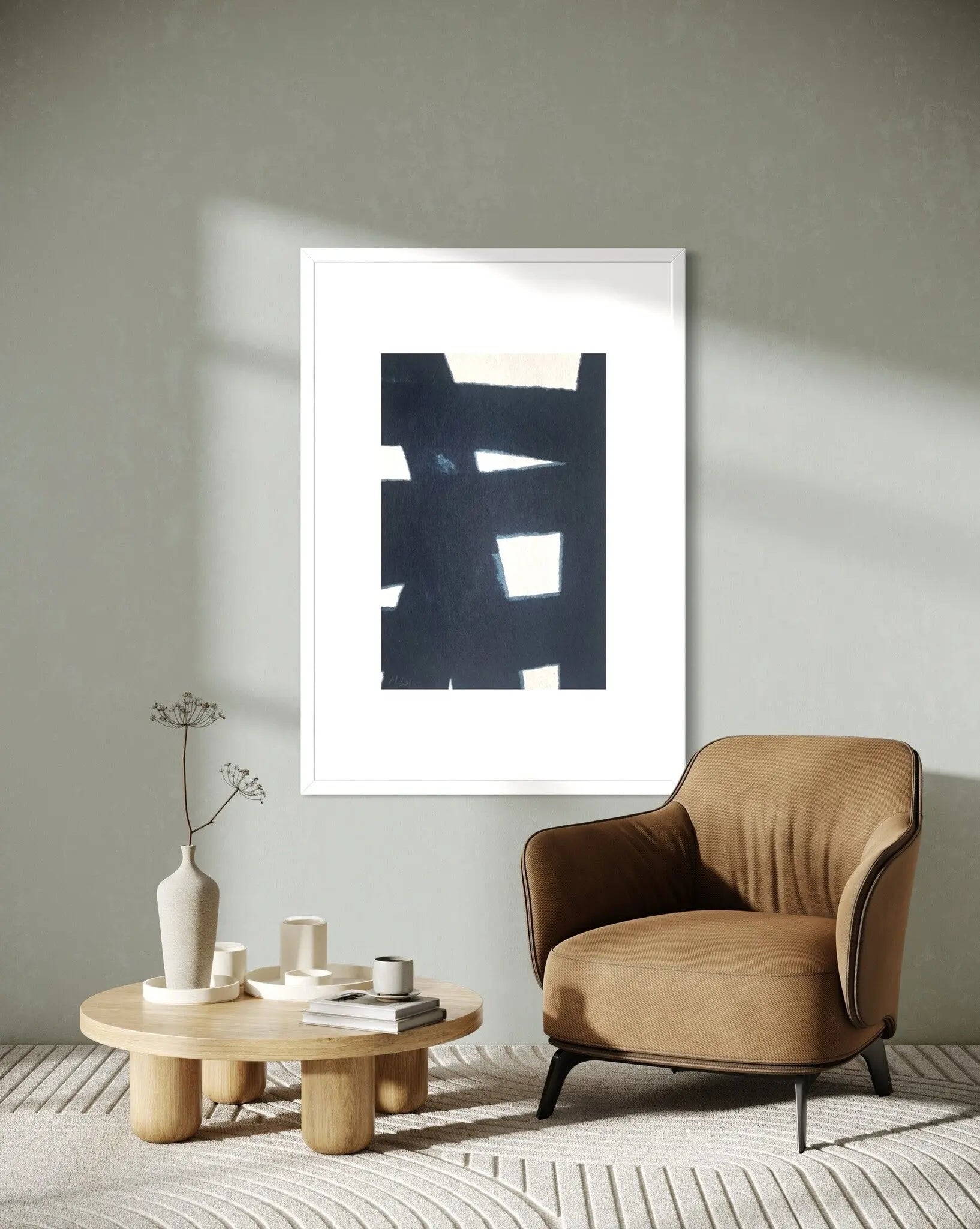 MA Series 4 by Marie Adeline displayed in a modern living room interior