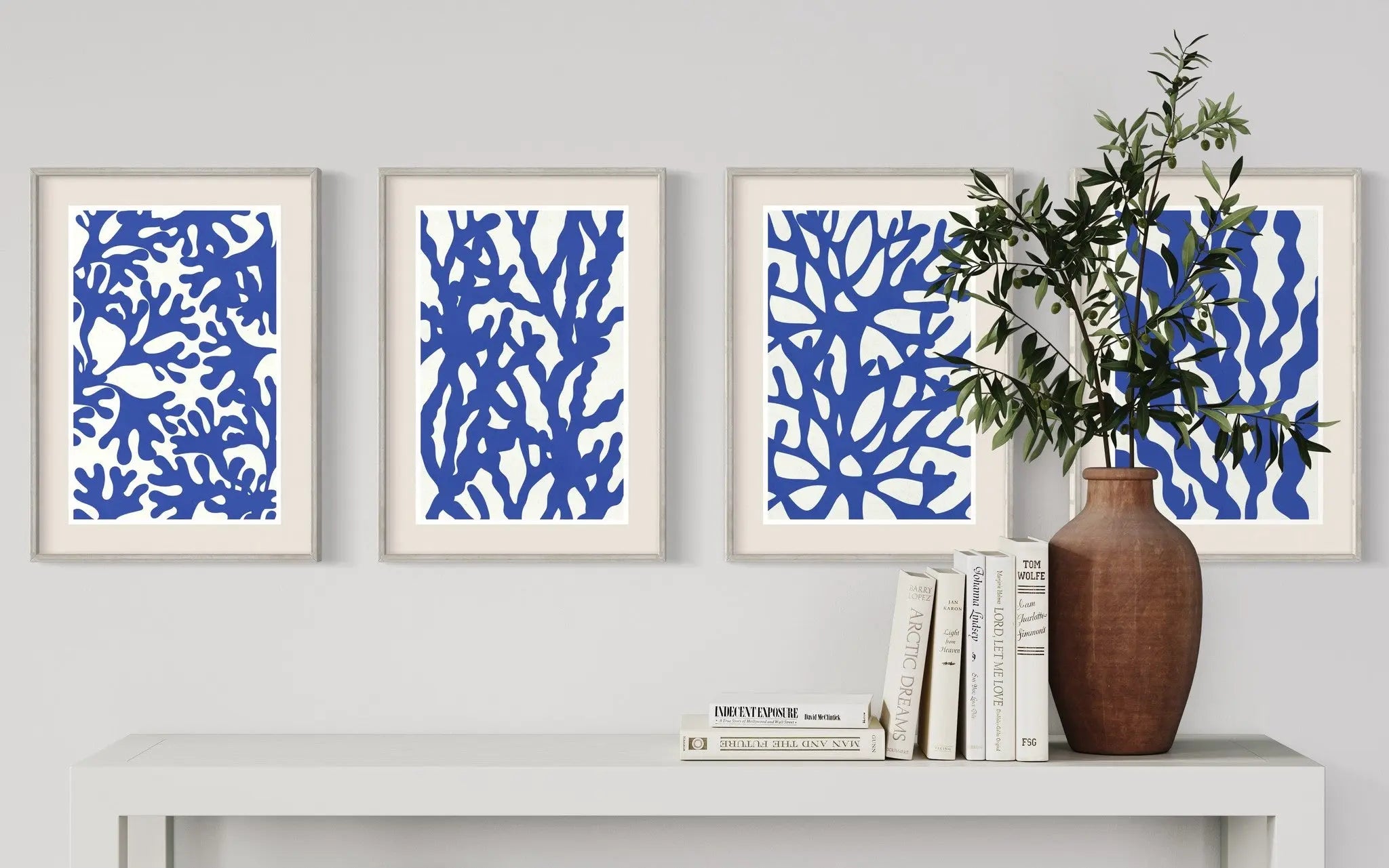 Sea Flora 4 by Alejandro Franseschini styled in a contemporary interior setting