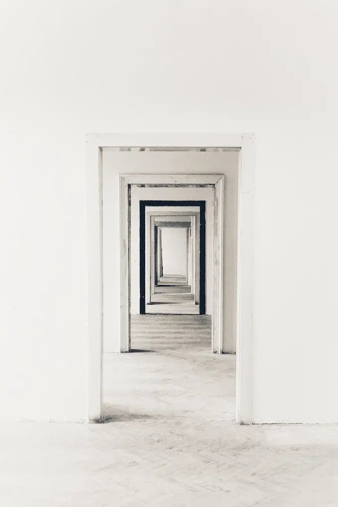 Enfilade by F. Kominik, fine art paper print, The Picturalist