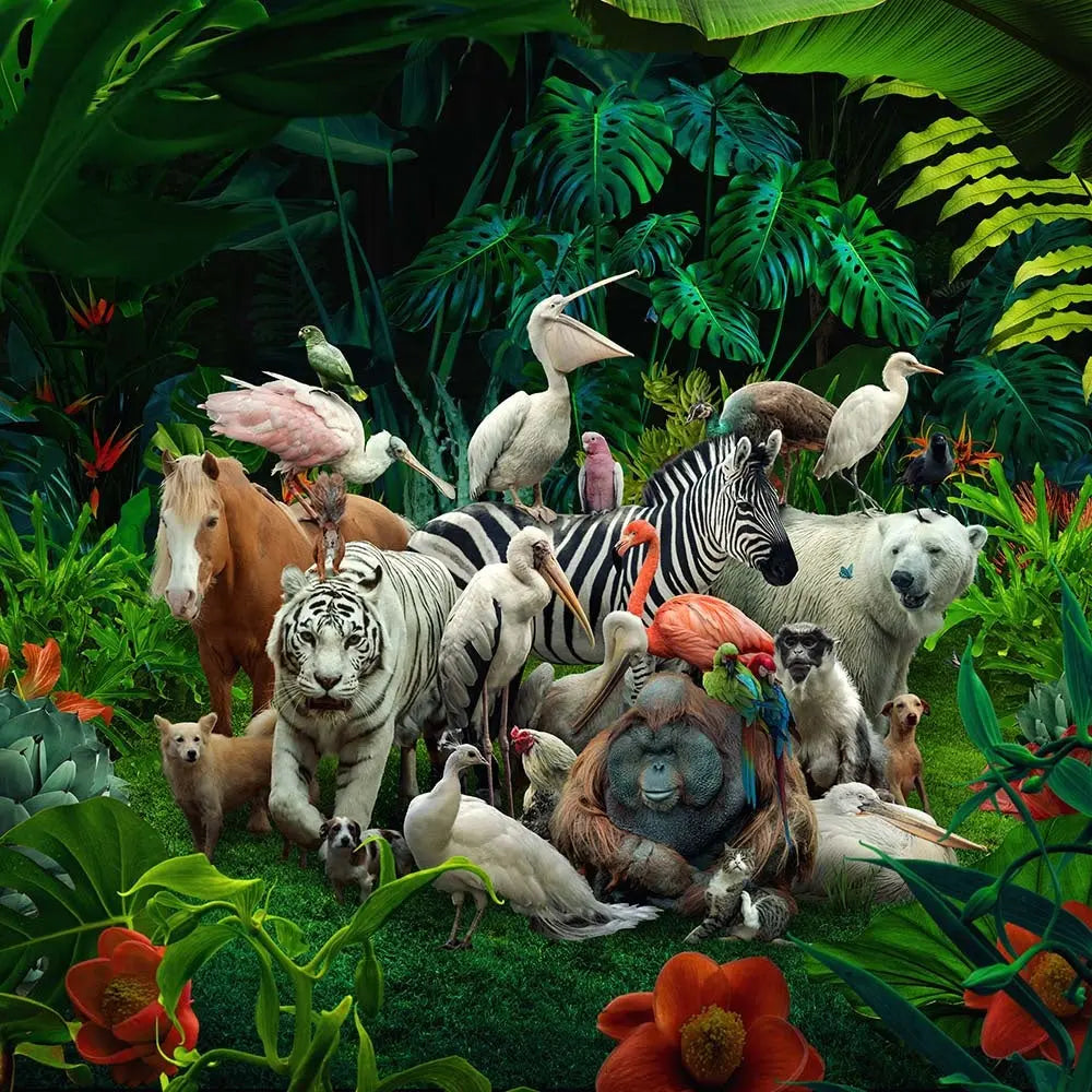 Big Family in the Forest by Vizerskaya, fine art print, The Picturalist