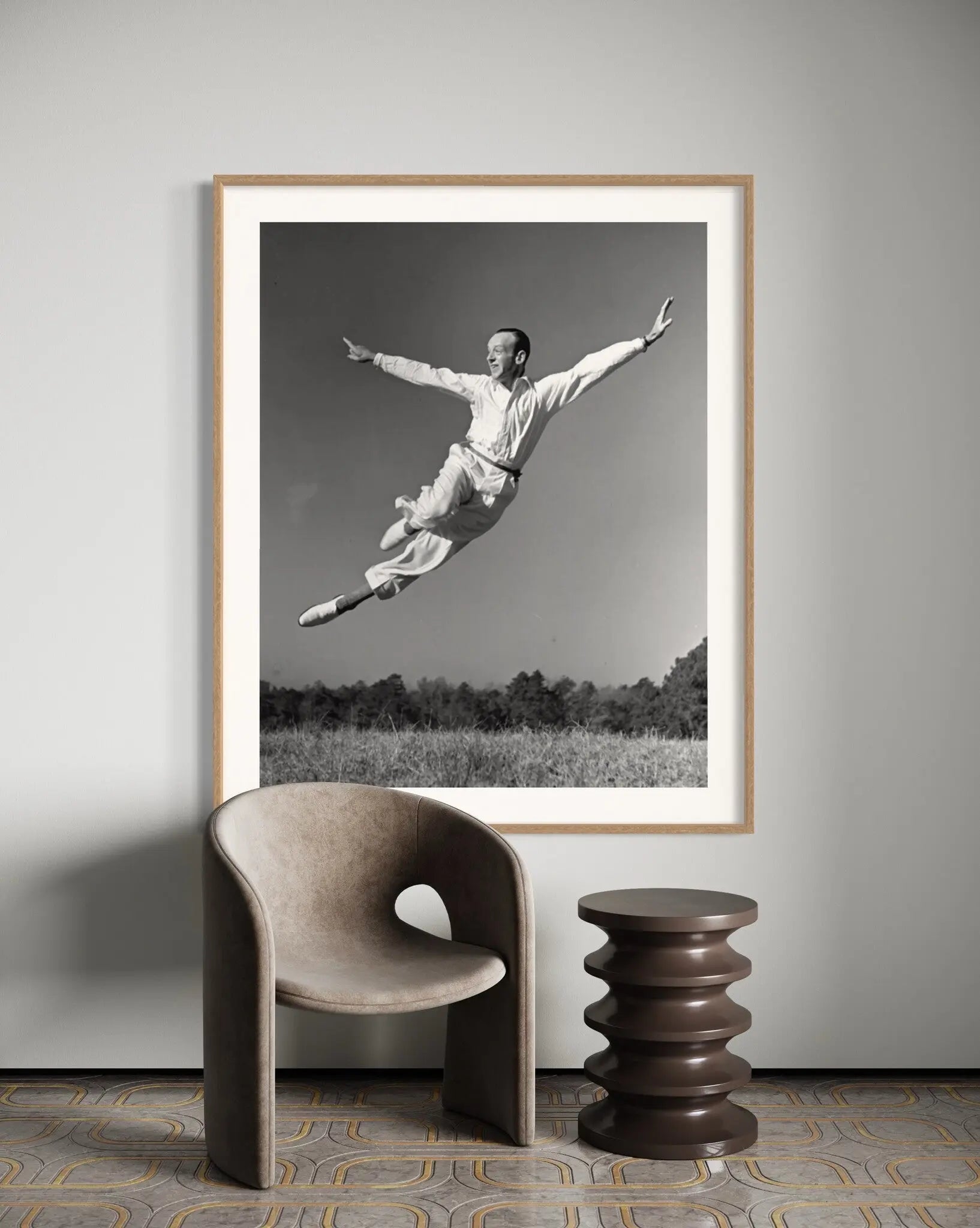 Skyward Dance by George Karger installed in a luxury residential interior