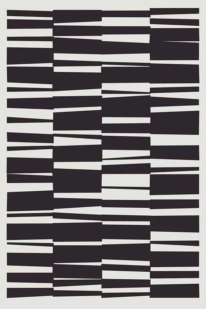 Deconstructed Screen In Black And White, fine art paper print, The Picturalist