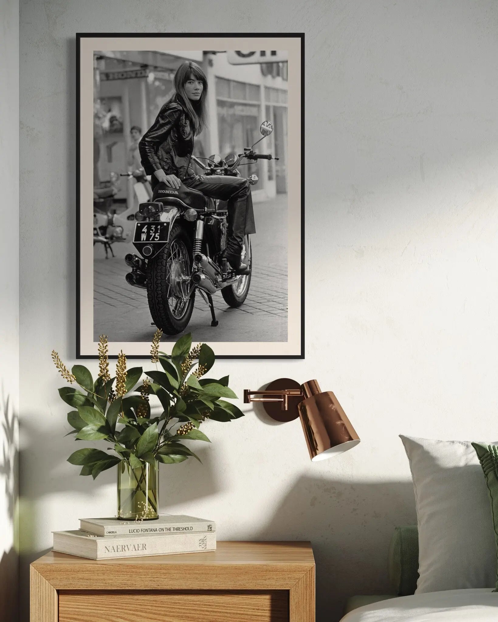 Getty Images certificate of authenticity for Francoise Hardy by Reg Lancaster