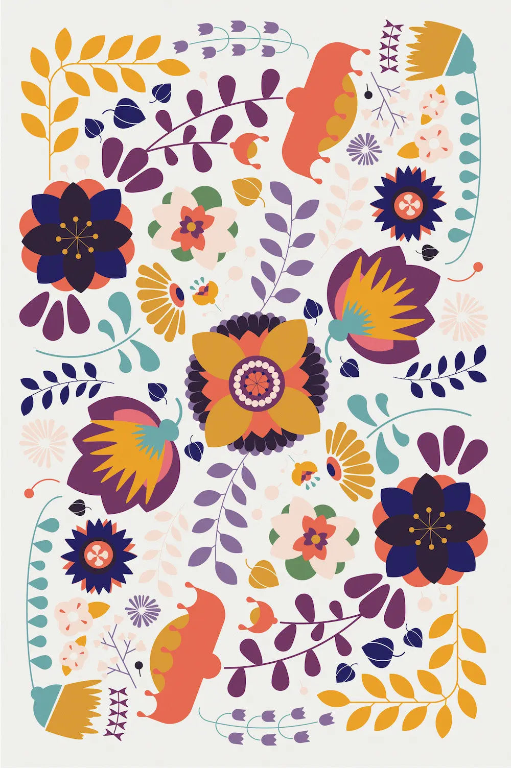 Floral Composition by Francesco Alessandrini, fine art paper print, The Picturalist