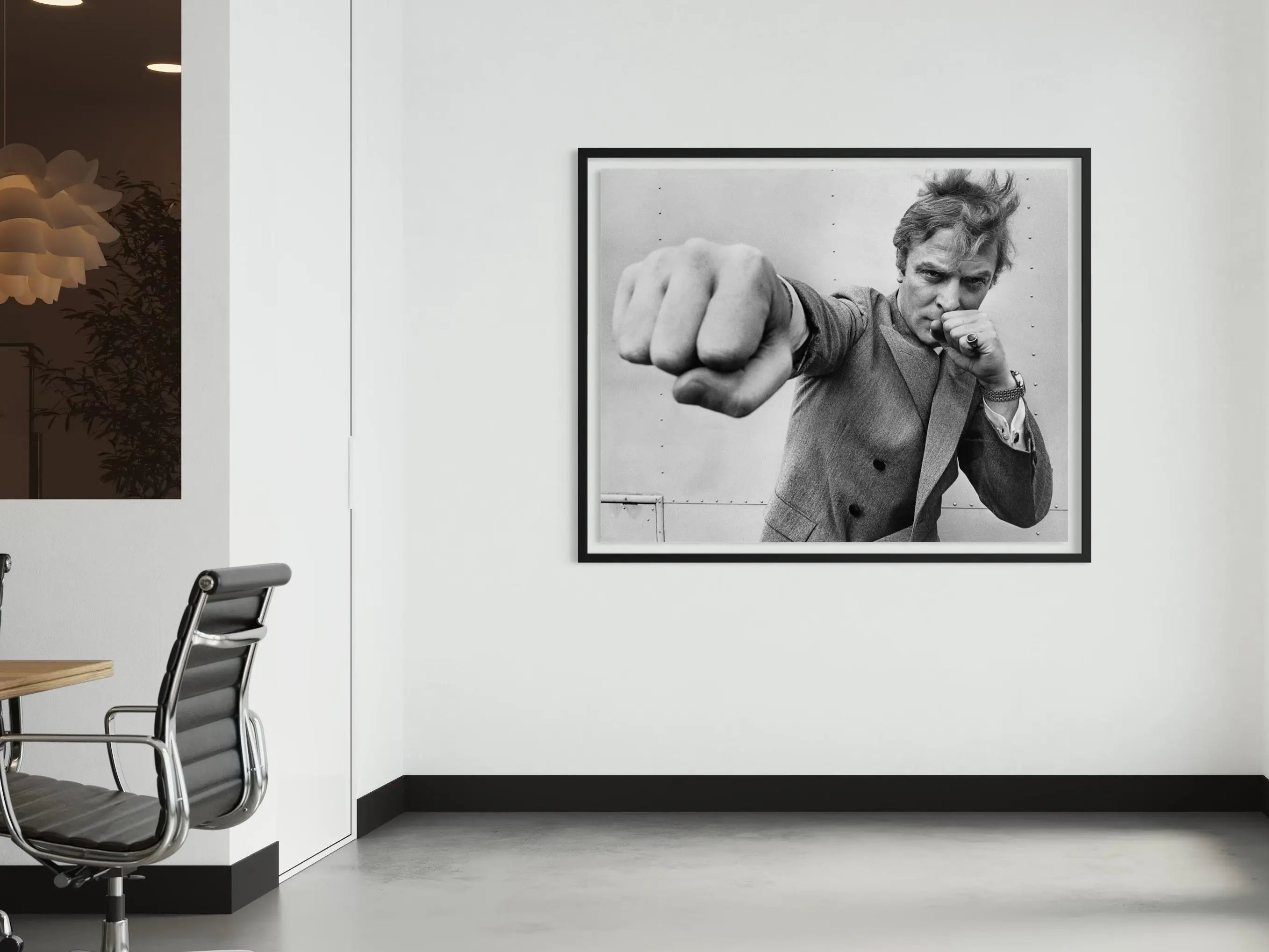 Getty Images certificate of authenticity for Michael Caine Throwing A Punch by Stephan C. Archetti - view 2