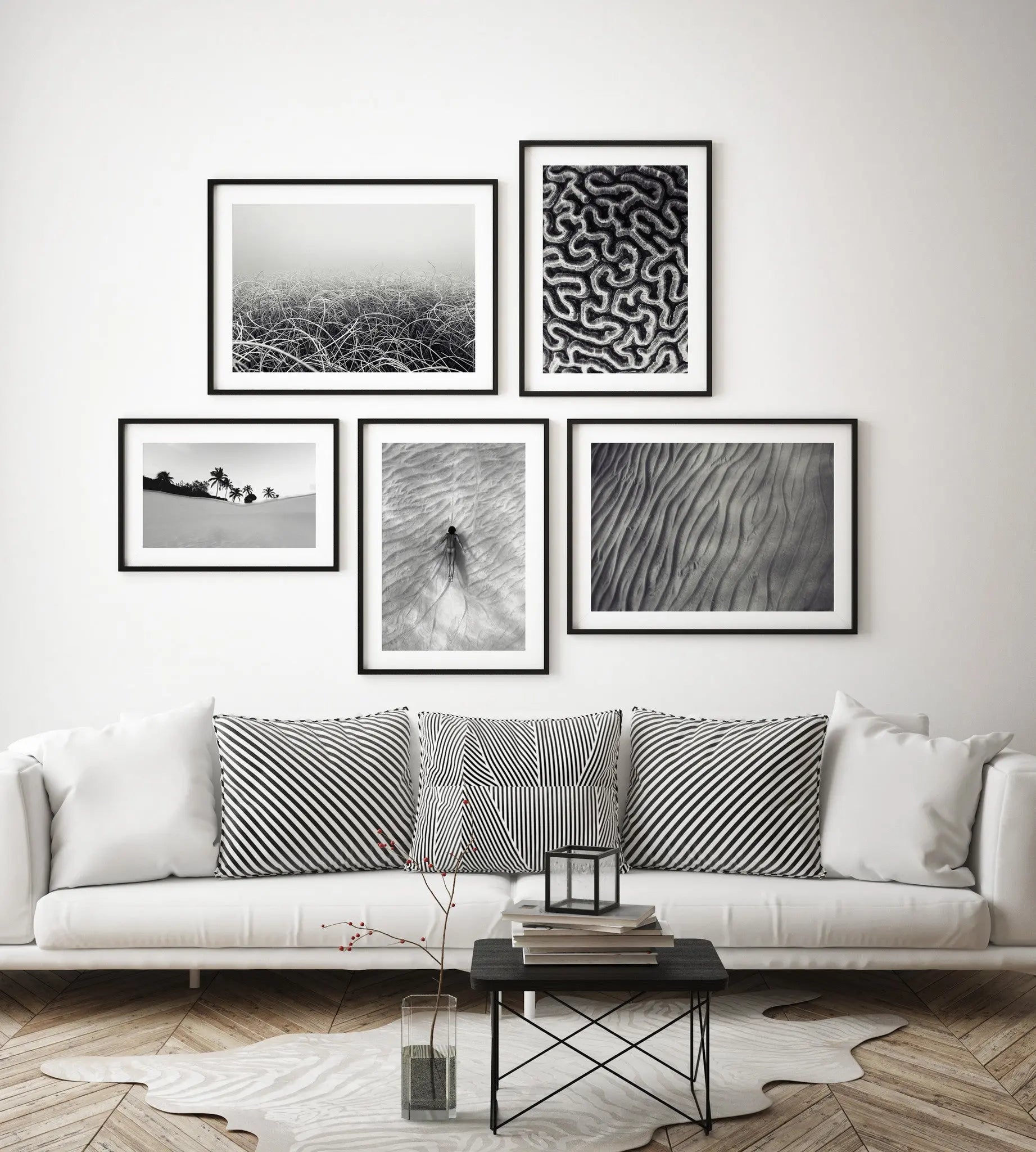 Morning Surf by Enric Gener shown in a minimalist home decor setting