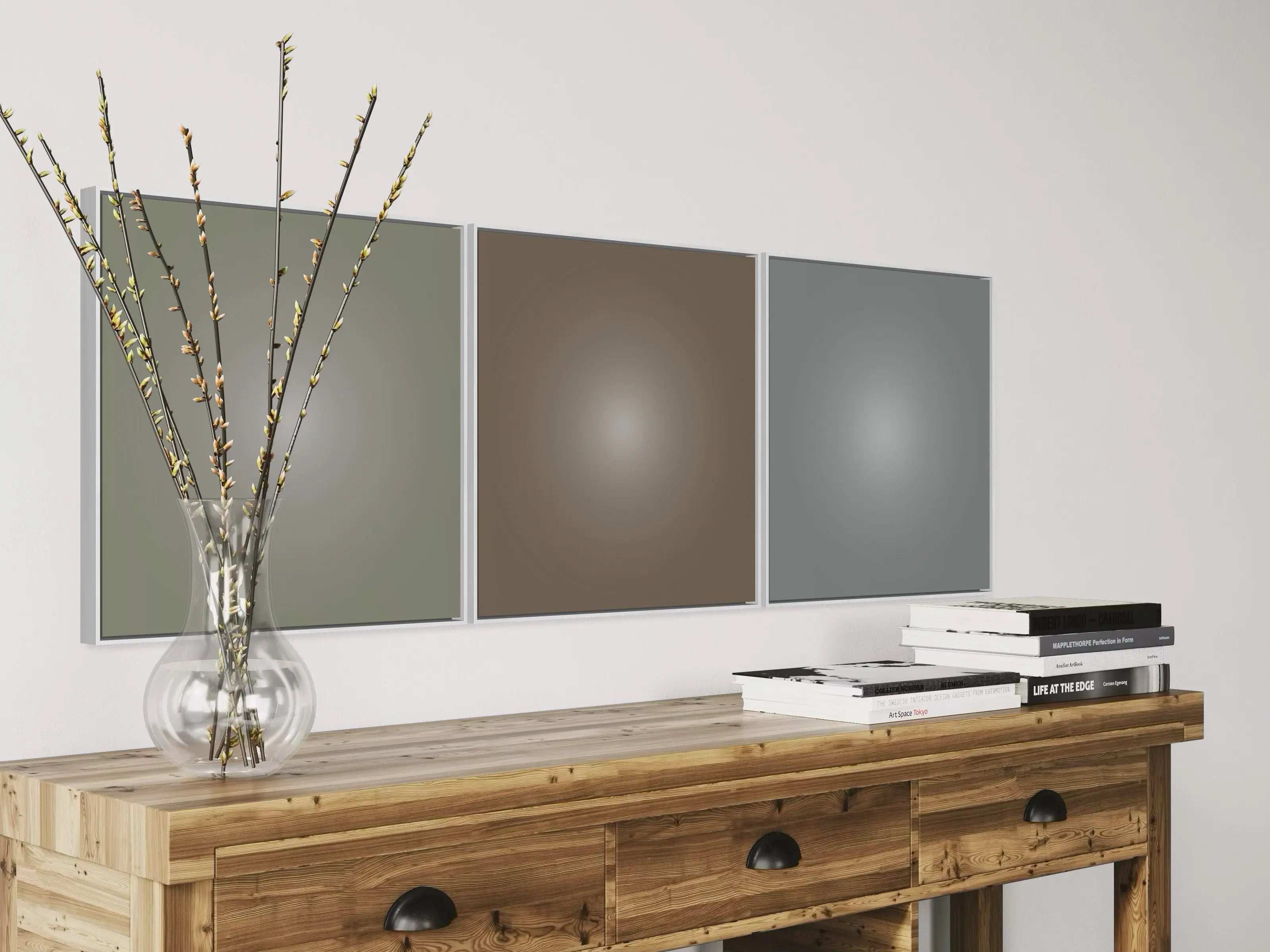Sage Green Halo by Alejandro Franseschini presented in a curated interior design