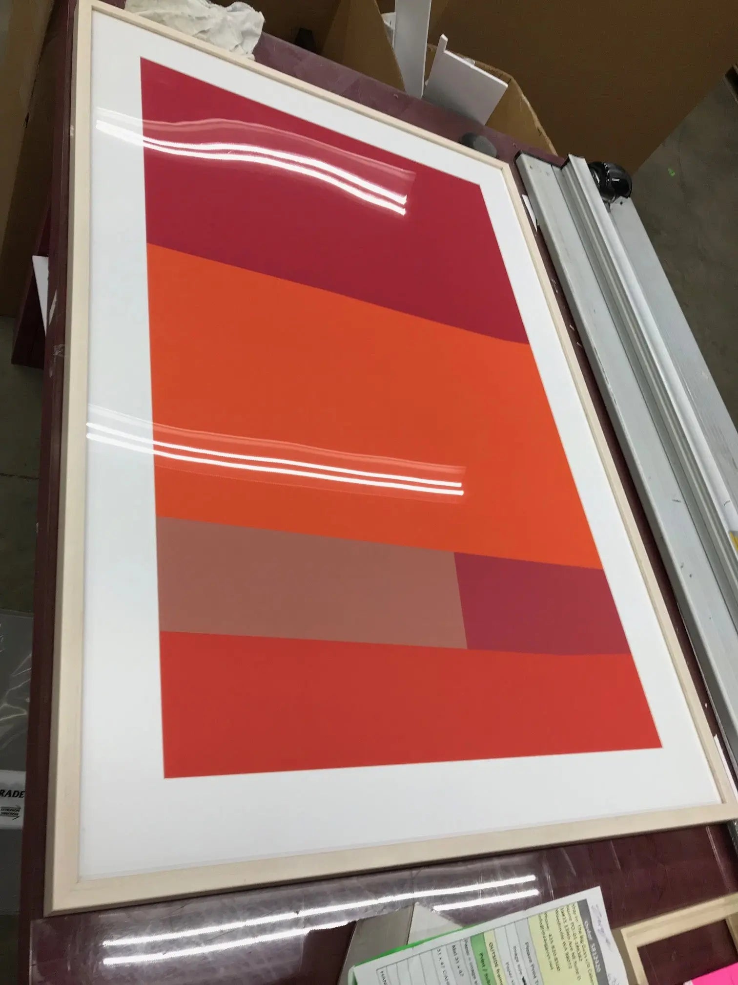 Untitled 2950 by Pedro Nuka presented in a curated interior design