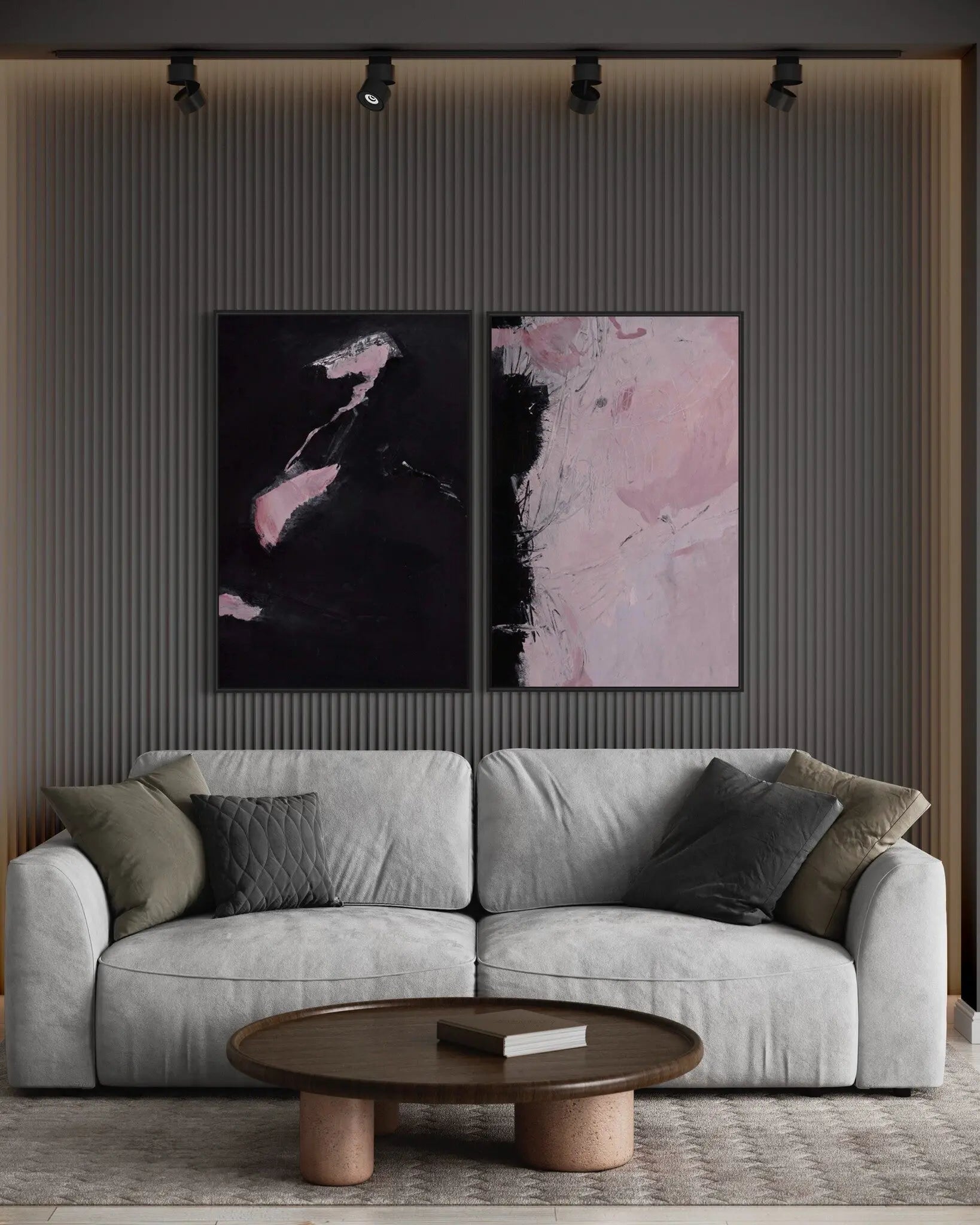 MB Lost Islands II by Evelyn Ogly showcased in a designer room setting