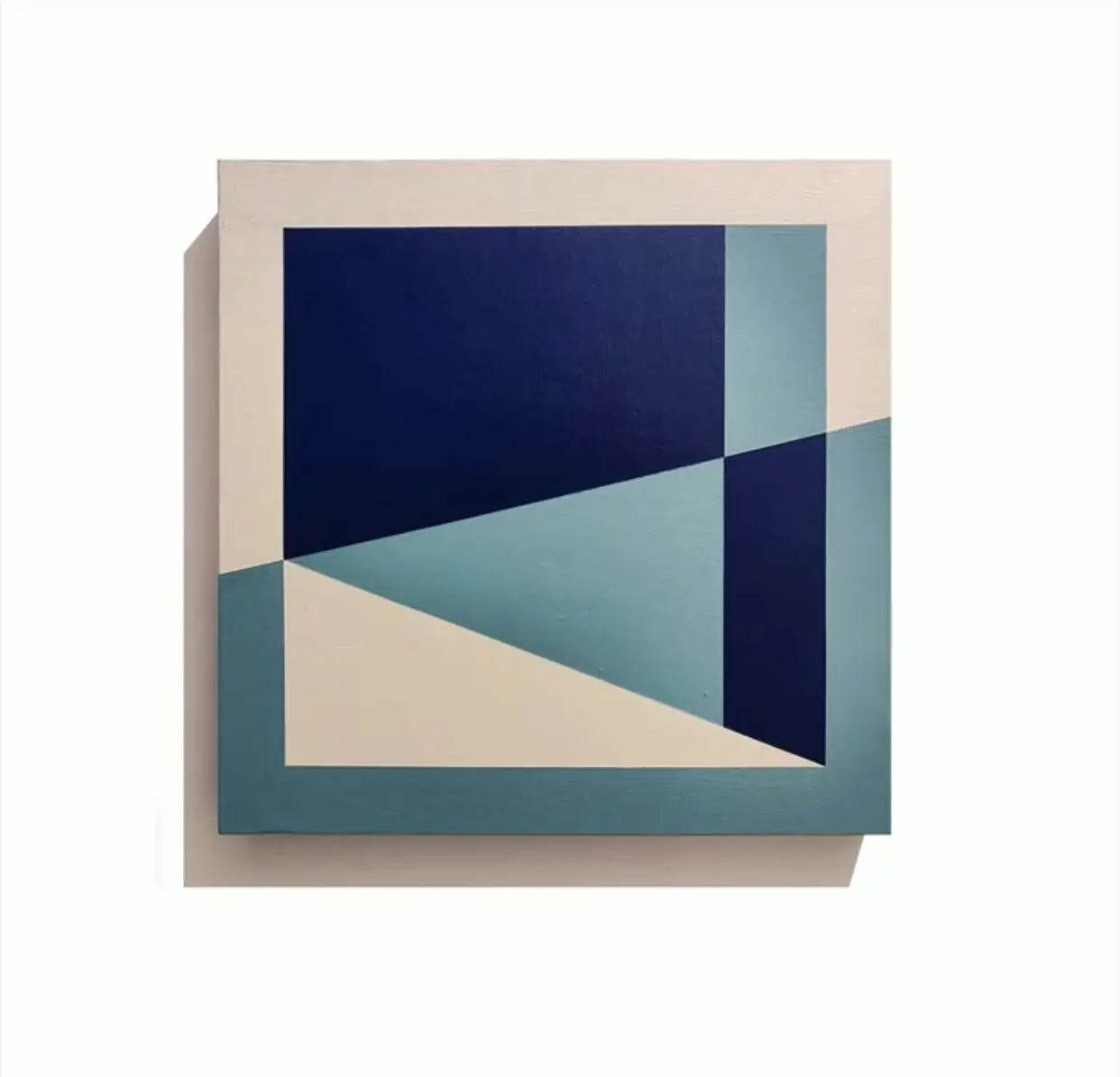 Assembly 02 by Rodrigo Martin displayed in a modern living room interior