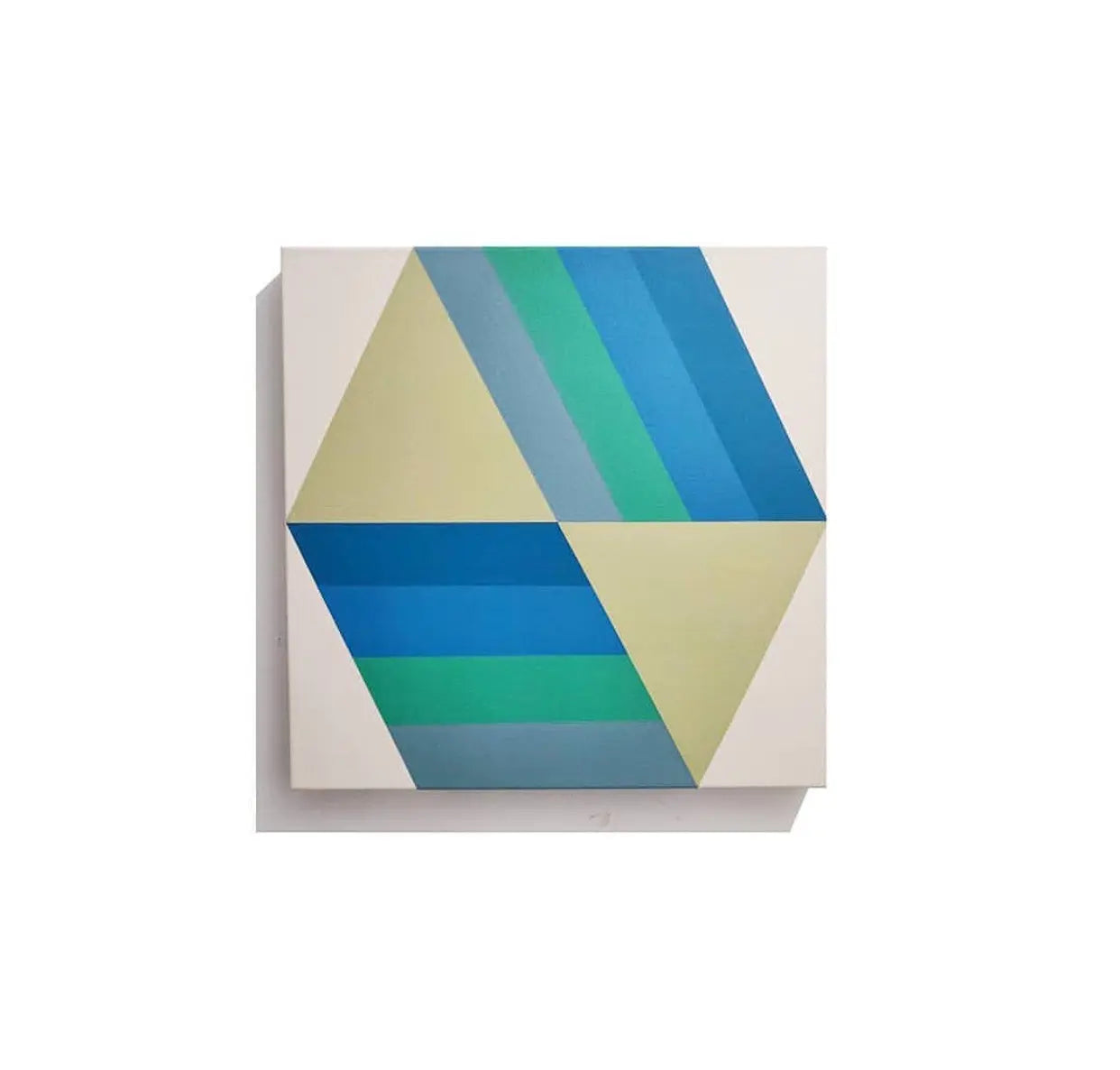 Broken Square 04 by Rodrigo Martin featured in an elegant interior space