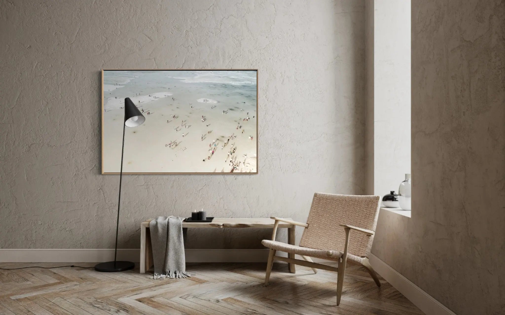 Salty Sand by Francesco Alessandrini styled in a contemporary interior setting