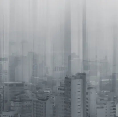 Custom framing detail for Inner City Life, The Picturalist