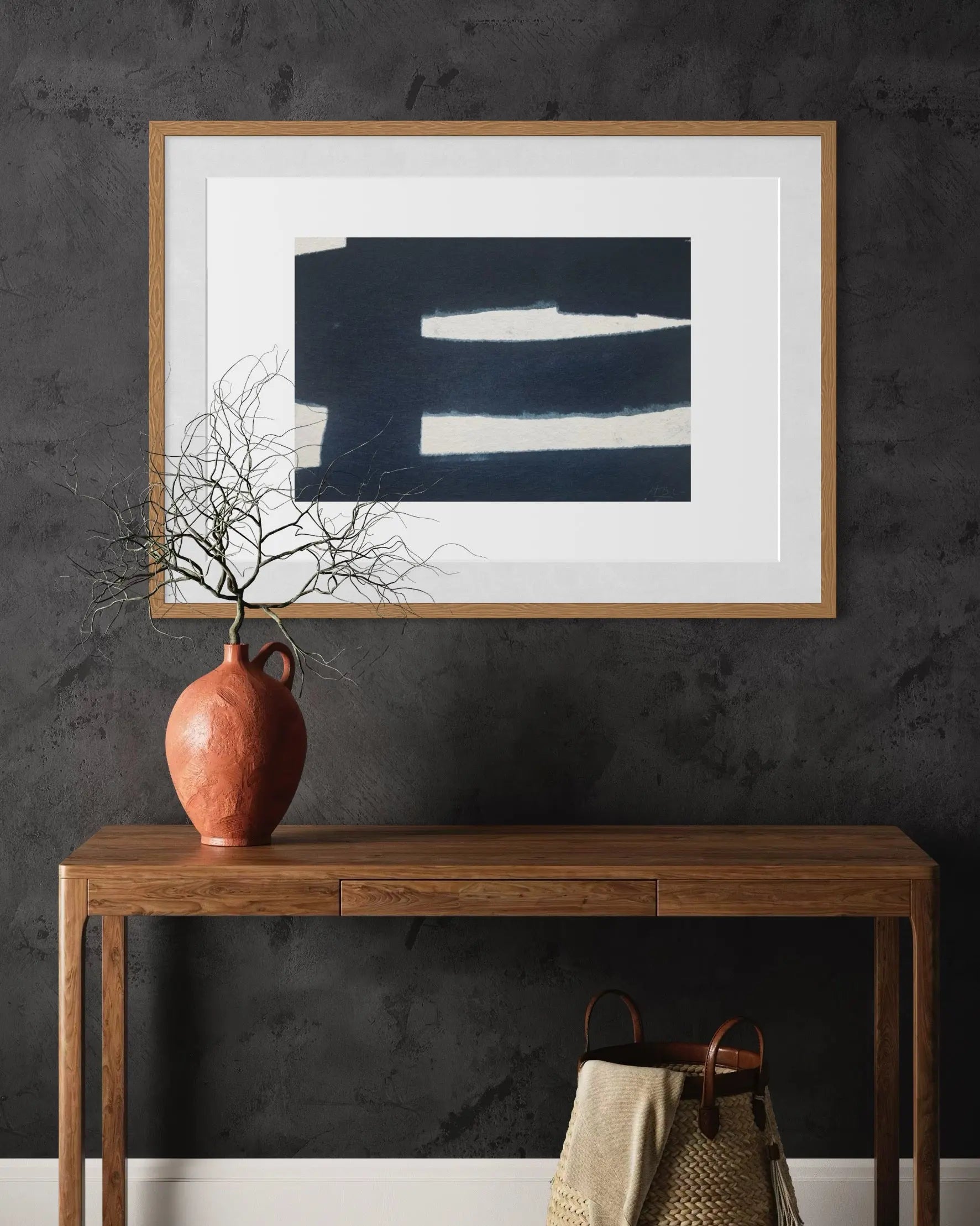 Inner Horizon by Marie Adeline styled in a contemporary interior setting