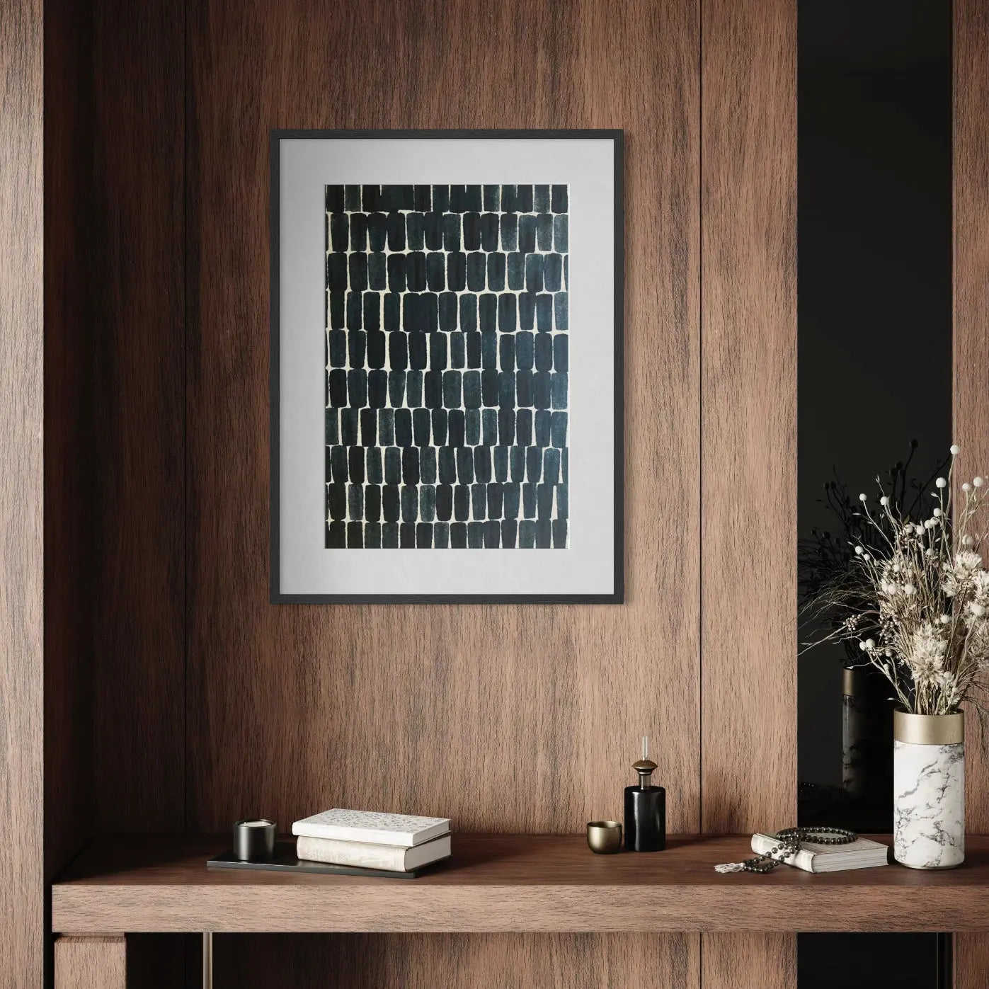 Thought Sequence by Marie Adeline featured in an elegant interior space