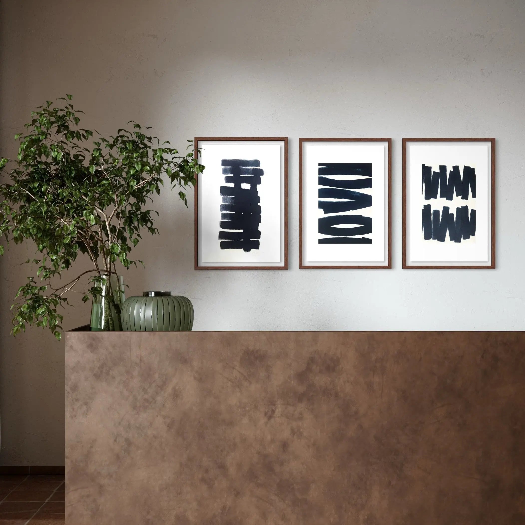 Vertical Balance by Marie Adeline featured in an elegant interior space