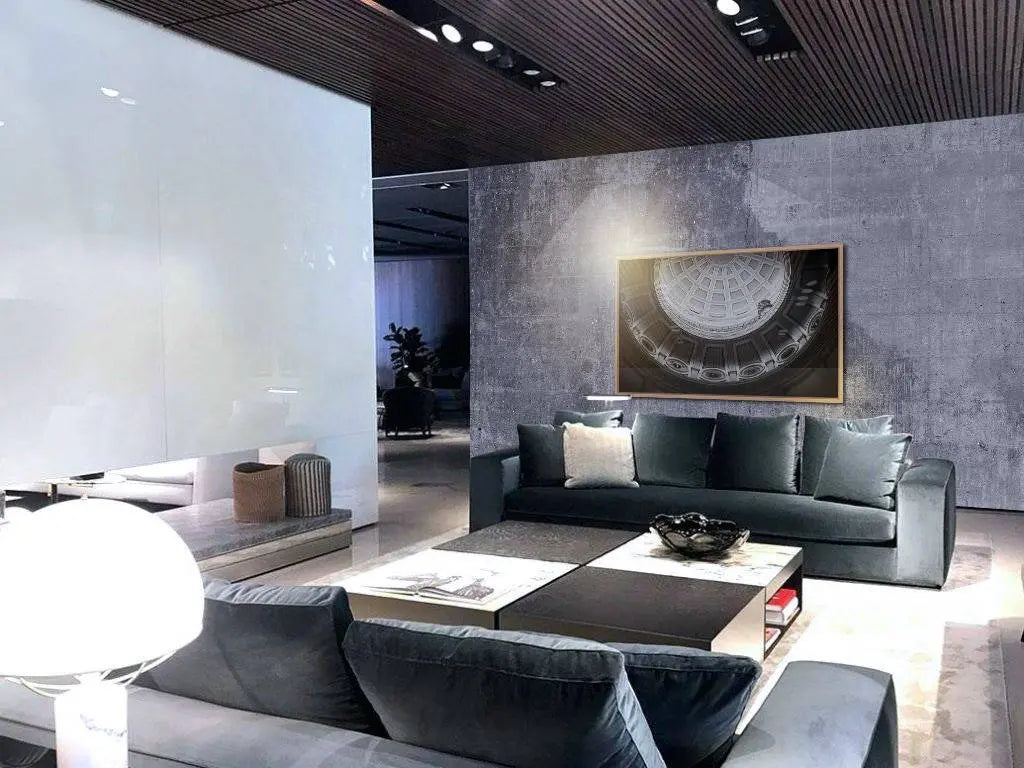 Black and White Dome by M. Hug presented in a curated interior design