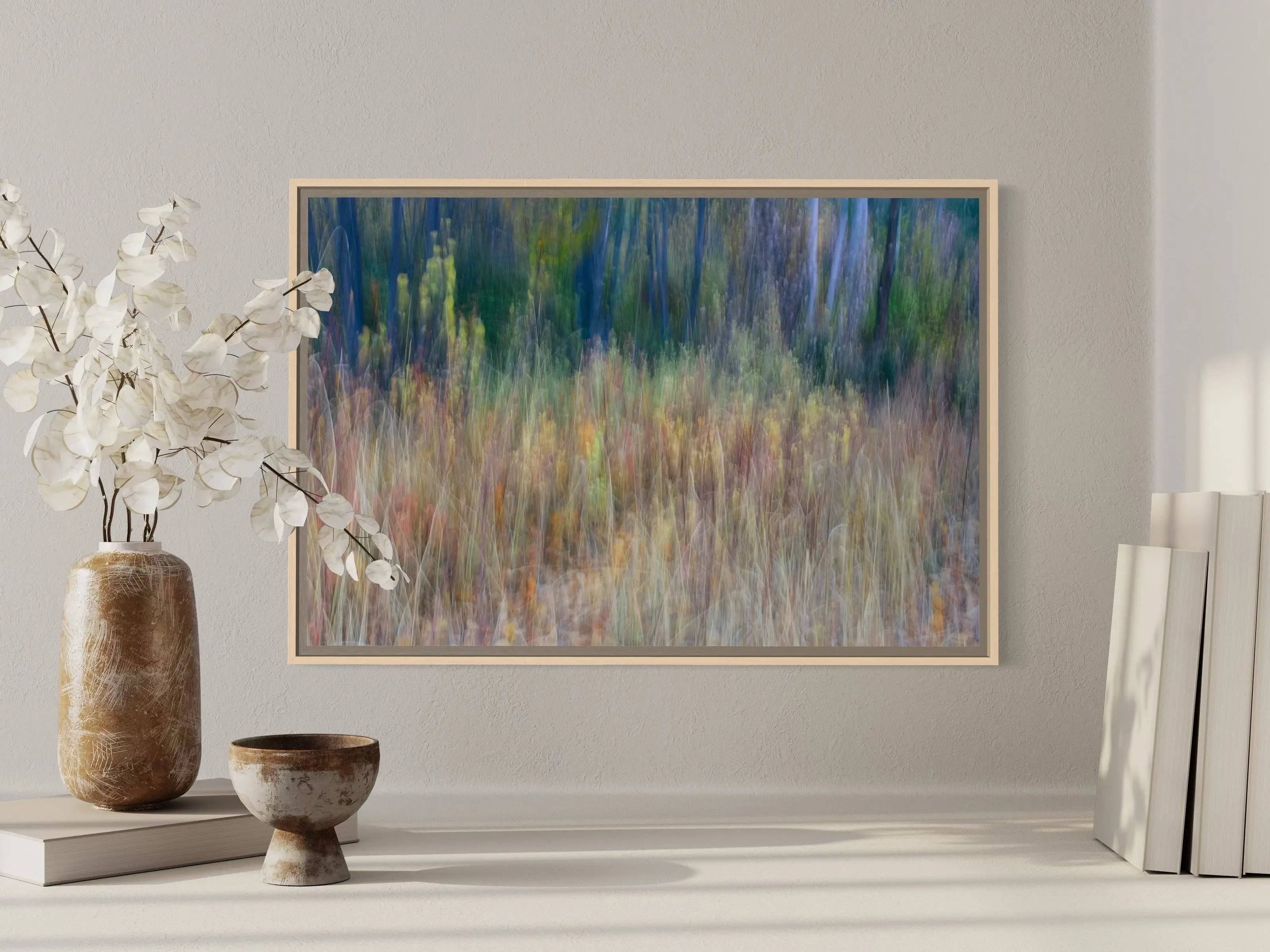 Aspen Trees in Autumn by Mint Images installed in a luxury residential interior