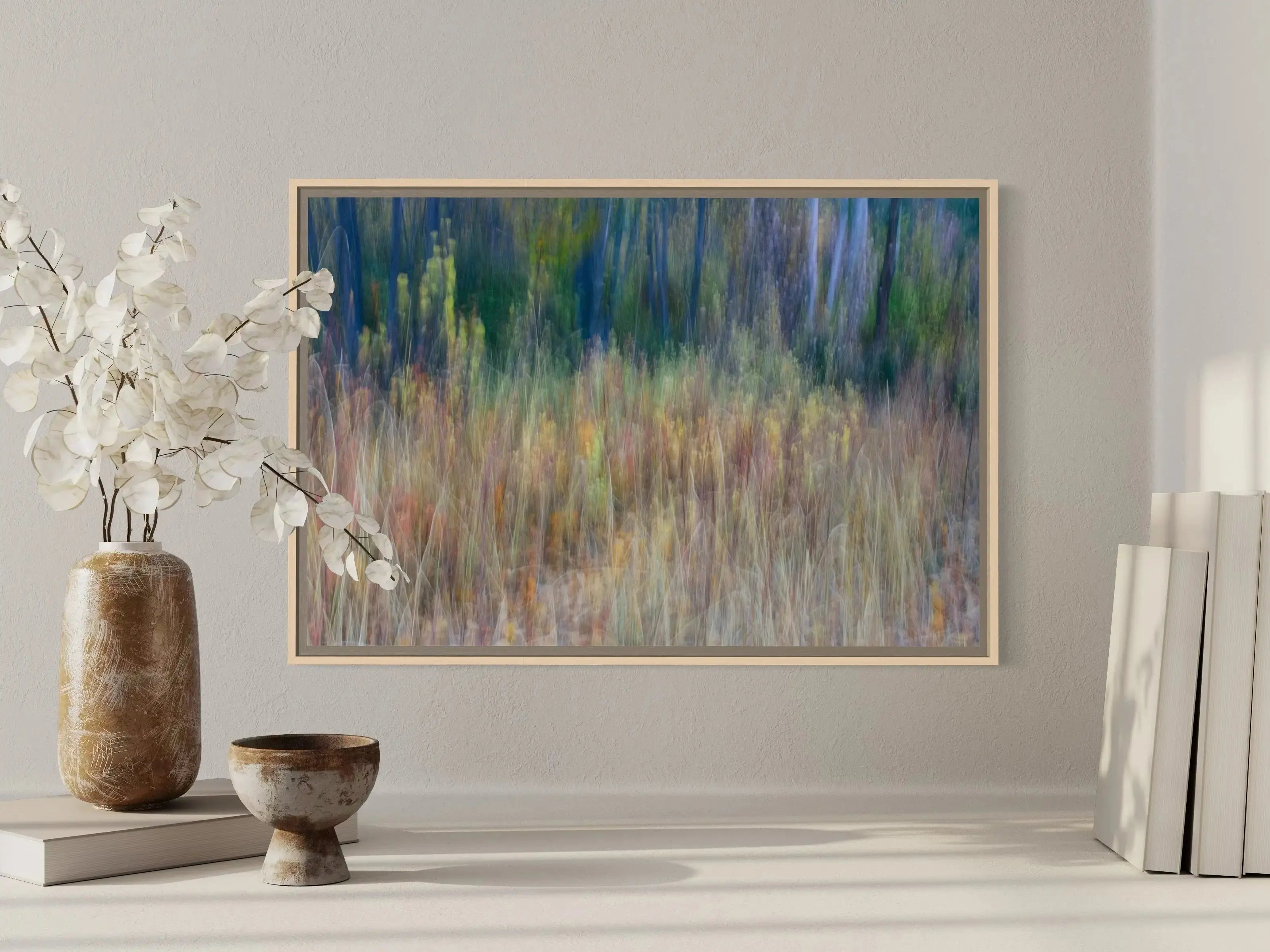 Aspen Trees in Autumn by Mint Images installed in a luxury residential interior