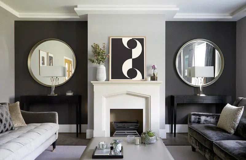 On Key by Francesco Alessandrini displayed in a modern living room interior