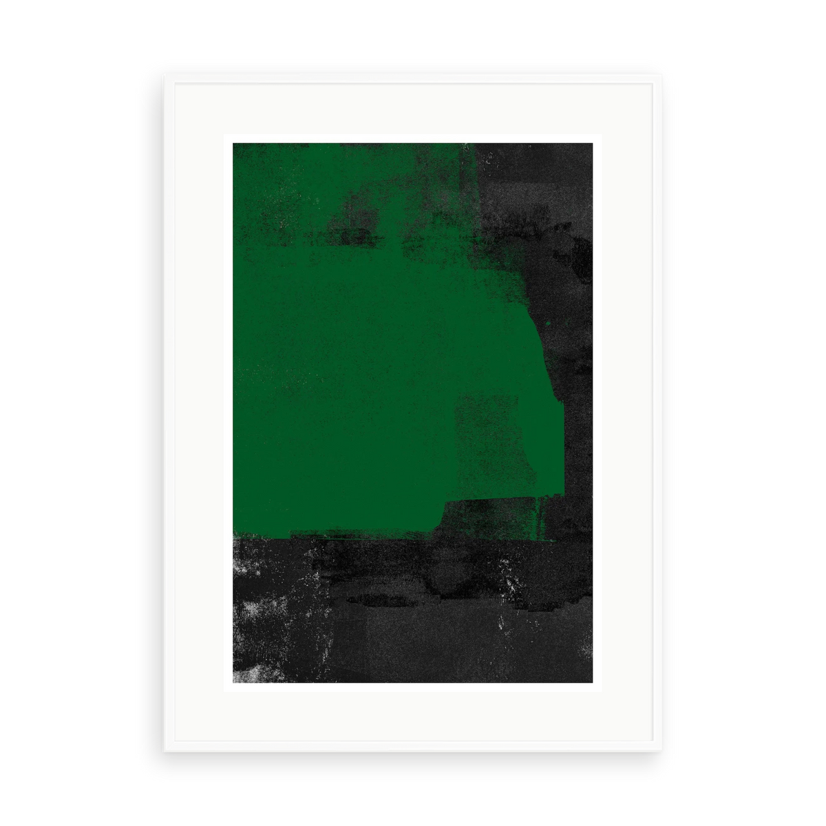View Over The Park by Alejandro Franseschini — illustrative matte-white framed preview with a white mat. Proportions vary by size.