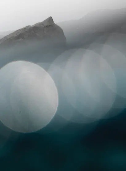 Detail close-up of Point de Vue by Enric Gener, fine art paper print - view 2