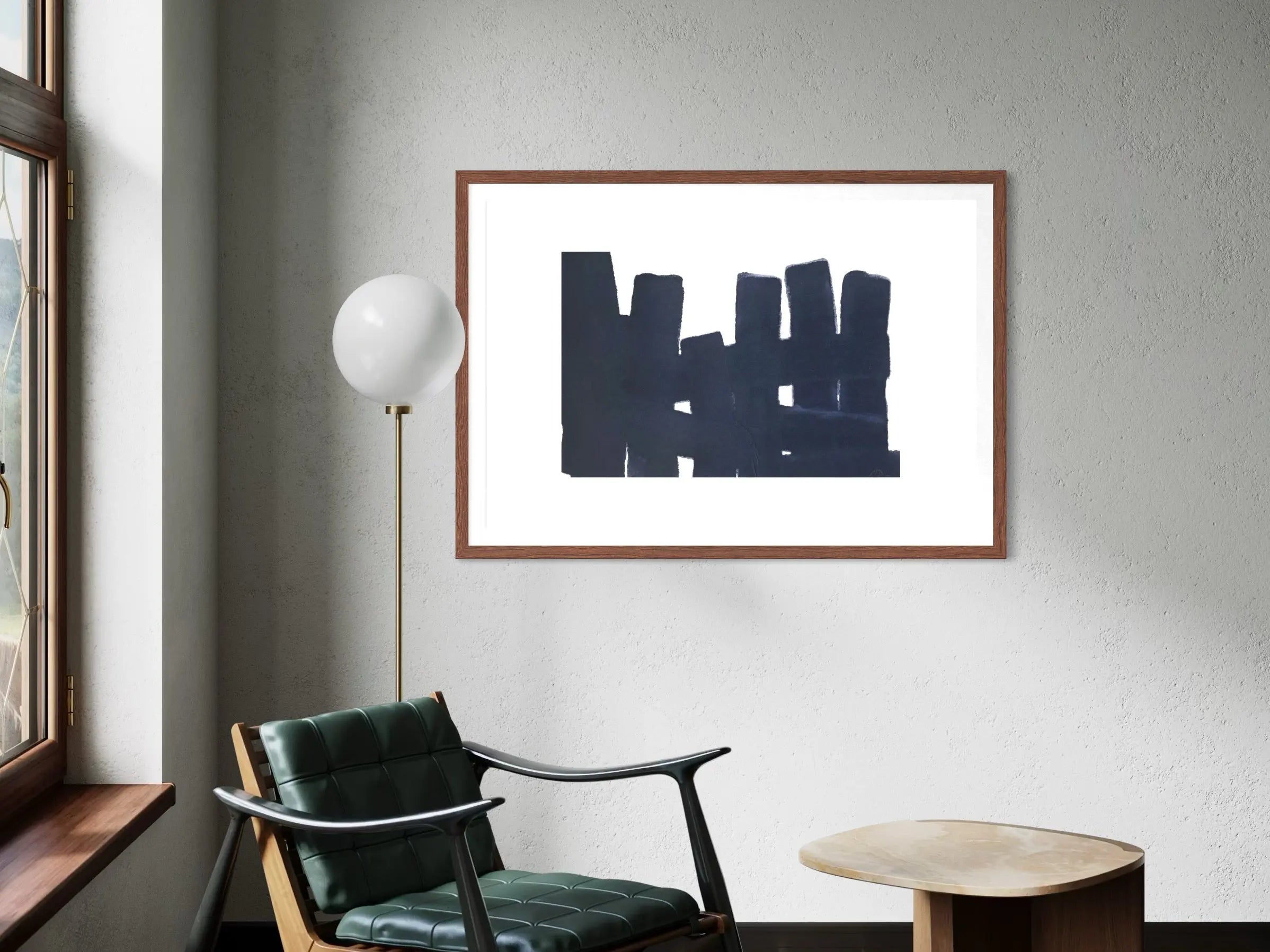 Still Thought by Marie Adeline presented in a curated interior design