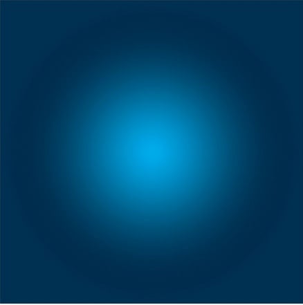 Prussian Blue Halo Facemount acrylic print with a choice of floaters