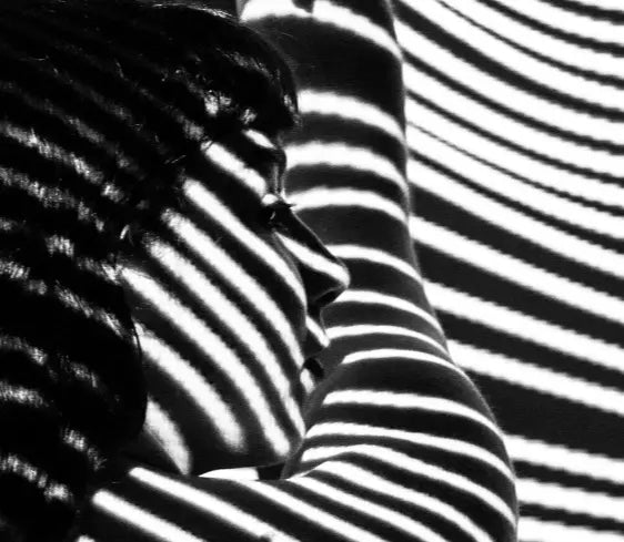 Detail close-up of Psychotropic by I. Pereira, fine art paper print