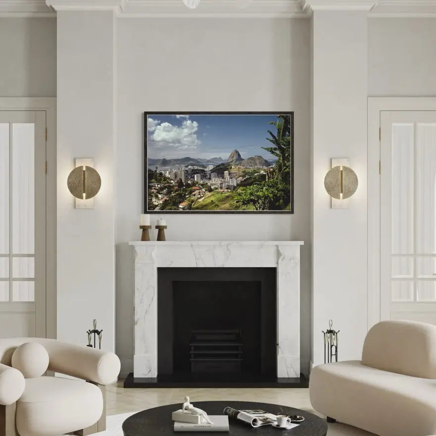 Rio de Janeiro Brazil by Slim Aarons shown in a minimalist home decor setting