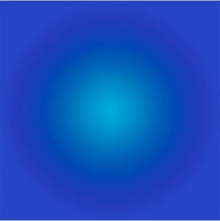 Cerulean Blue Halo by Alejandro Franseschini, metal print, The Picturalist