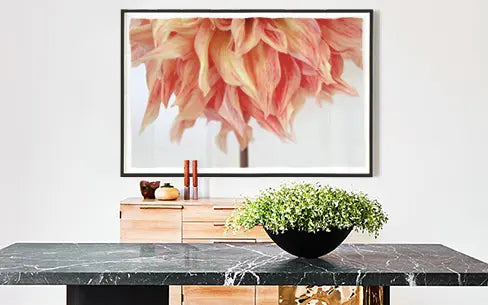 Chosen by Karen Thom displayed in a modern living room interior