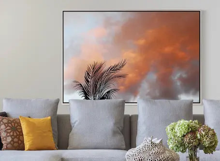 Pause by Karen Thom presented in a curated interior design