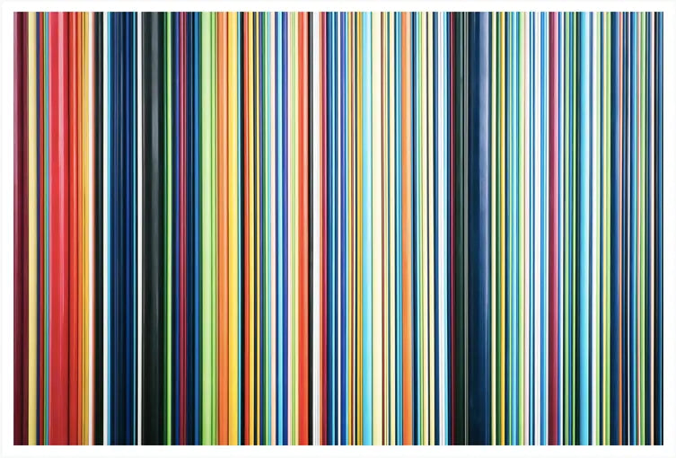 Gradient 10, metal print, The Picturalist