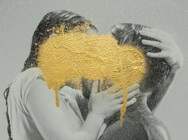 Secret Love by Francesco Alessandrini presented in a curated interior design