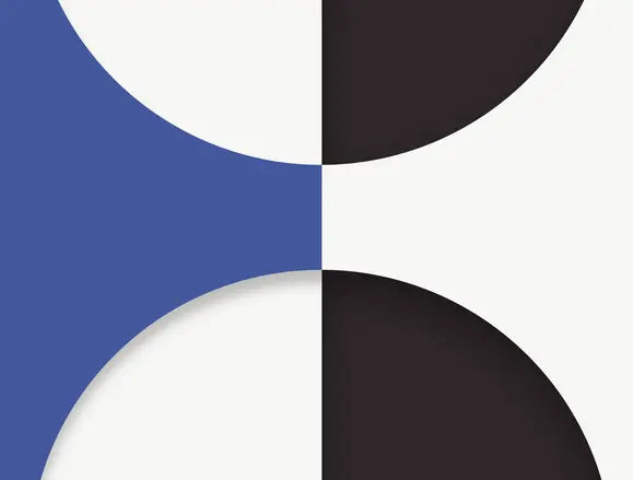 Blink Series With Blue by Francesco Alessandrini shown in a minimalist home decor setting