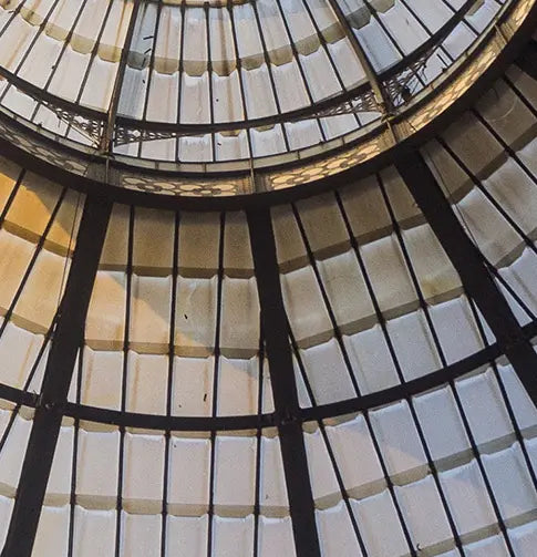 Glass Dome featured in an elegant interior space