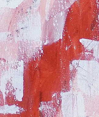 Dancing in The Rain by Chantelle Fulce displayed in a modern living room interior