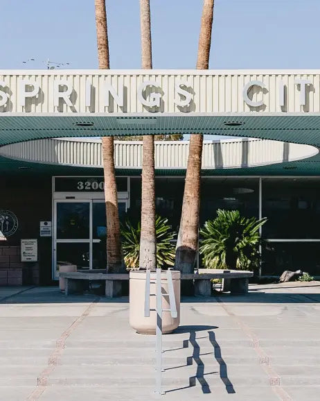 Palm Springs City Hall by Jed Gordon-Moran shown in a minimalist home decor setting