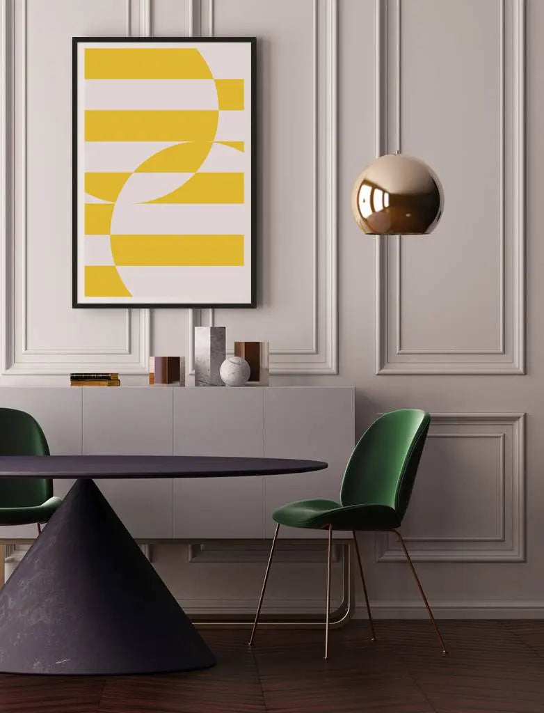 Untitled 3350 by Pedro Nuka styled in a contemporary interior setting