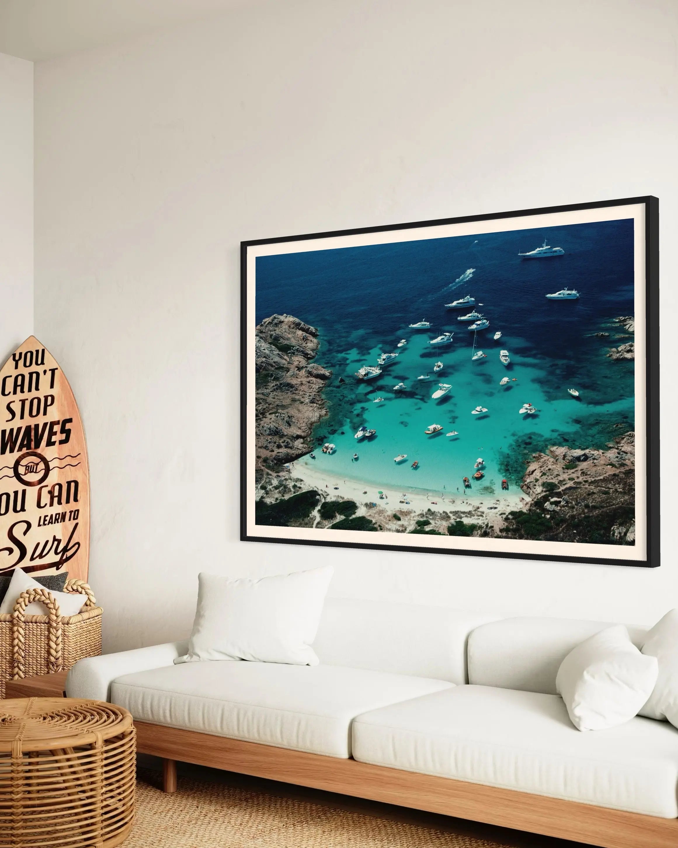 Porto Rotondo by Slim Aarons featured in an elegant interior space