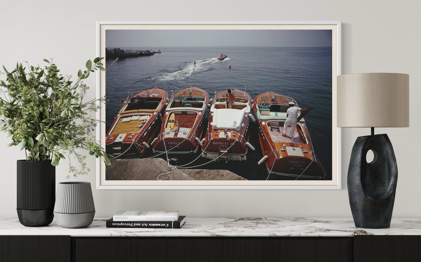 Riva Boats Hotel du Cap-Eden-Roc by Slim Aarons
