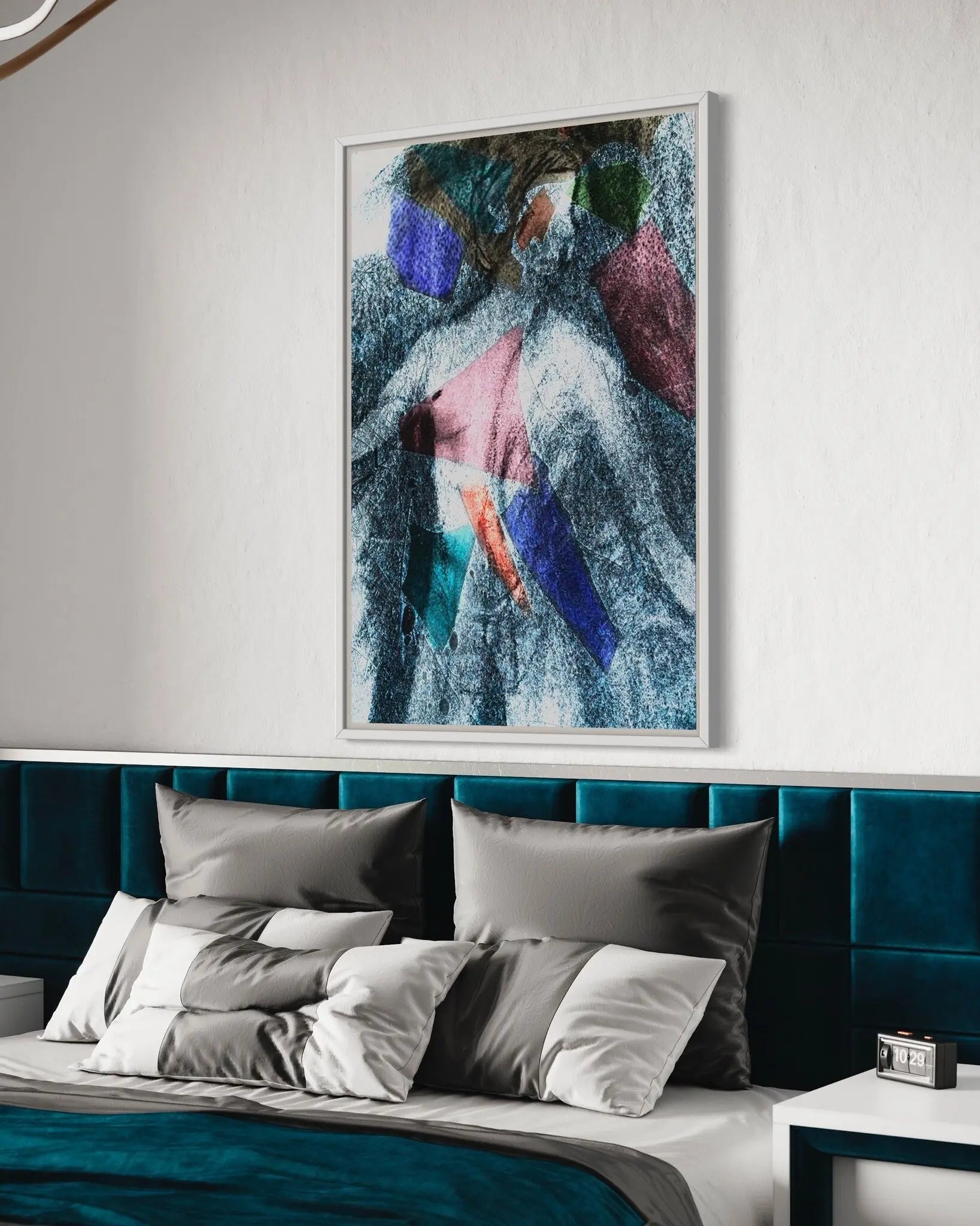 The Glass Man by Sonja Lukenic styled in a contemporary interior setting