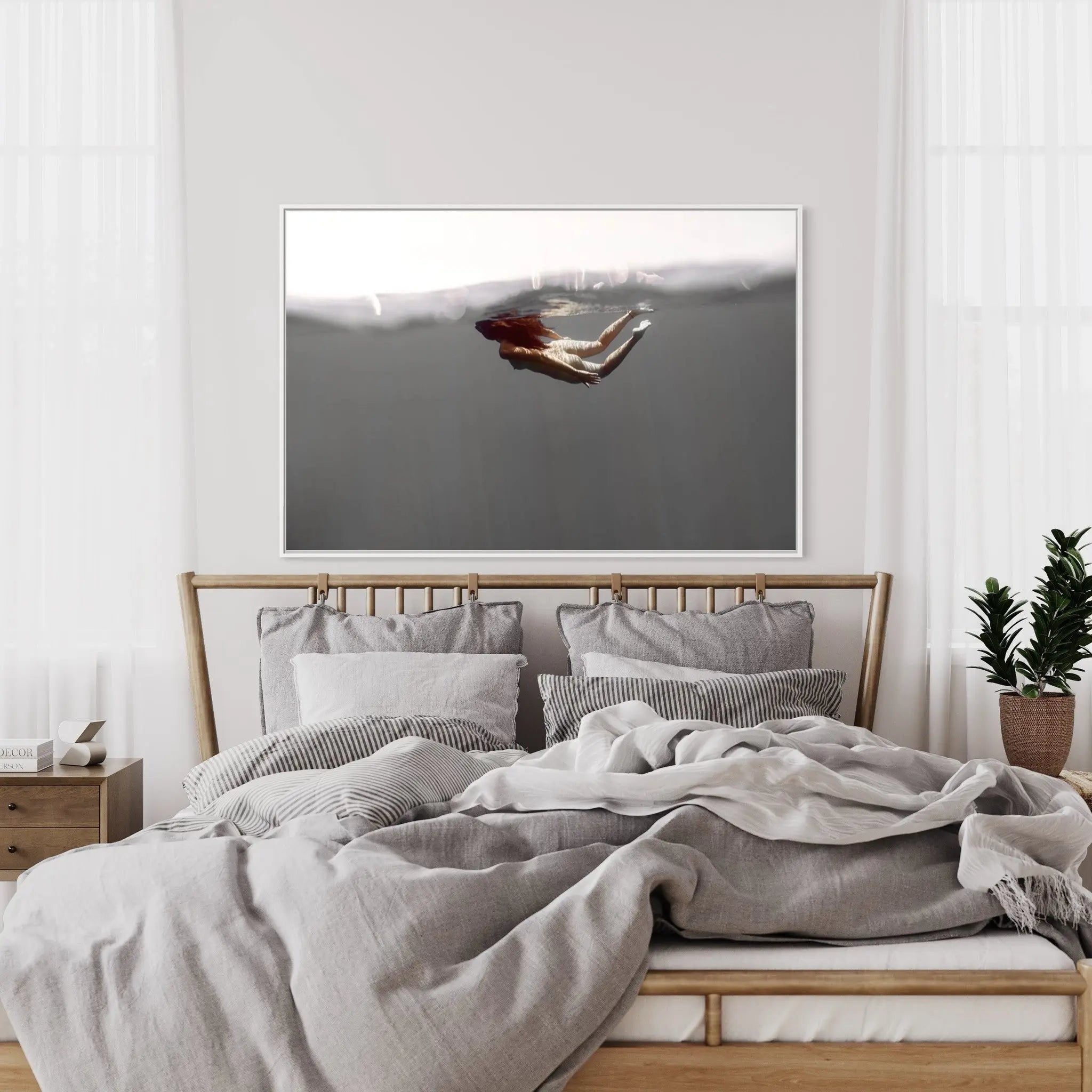 Custom framing detail for Splash, The Picturalist - view 4